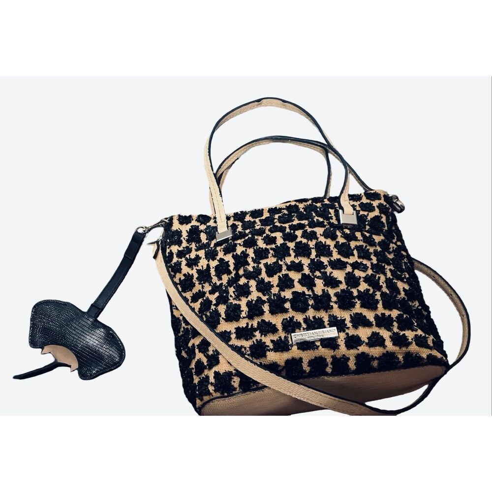 Christian Soriano Raffia Sabrina Shopper - Picture 8 of 16